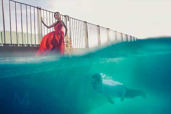 Underwater Pre-wedding | Chasz and Charles