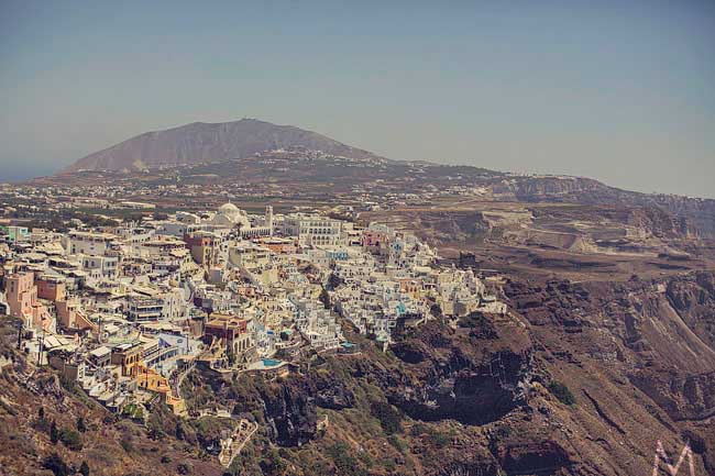 Santorini Trash the Dress