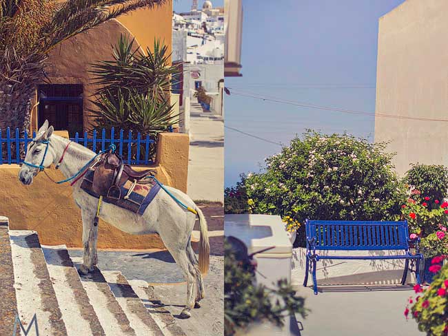 Santorini Trash the Dress