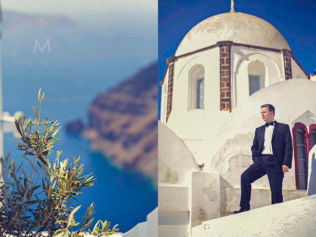 Santorini Trash the Dress