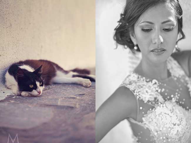 Santorini Trash the Dress