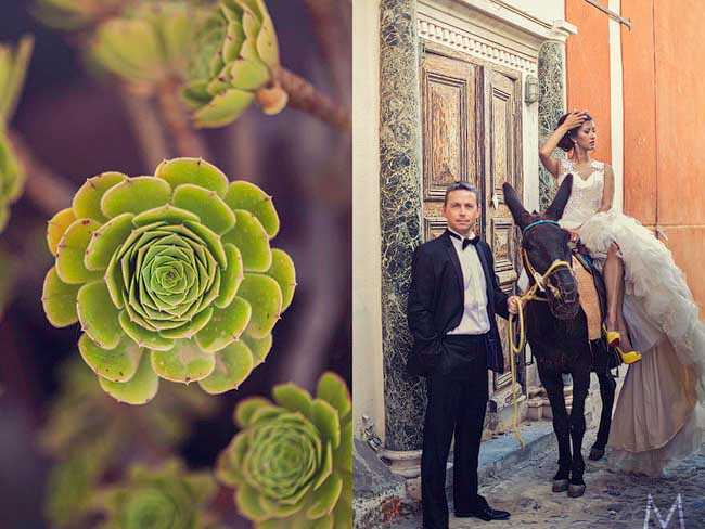 Santorini Trash the Dress