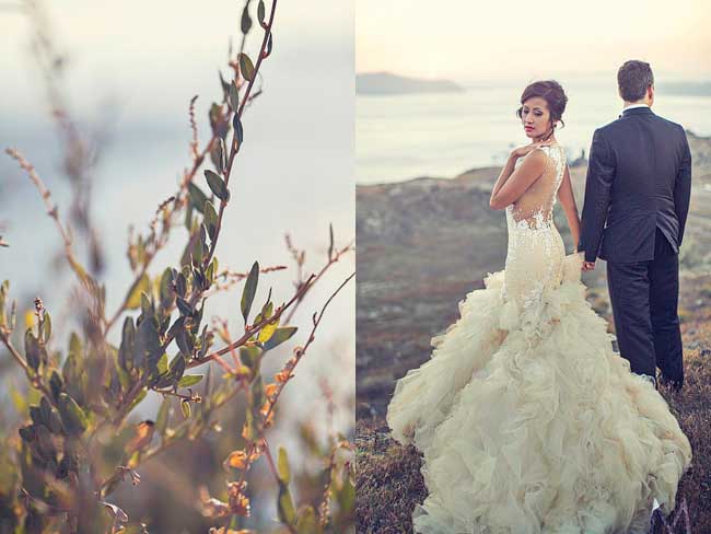 Santorini Trash the Dress