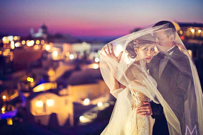 Santorini Trash the Dress