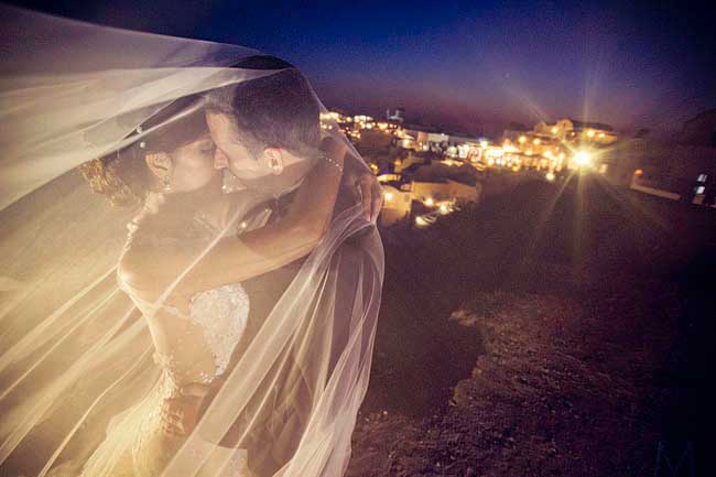 Santorini Trash the Dress