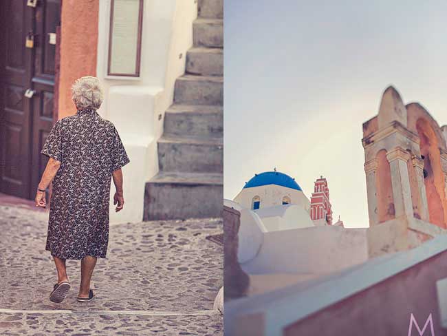 Santorini Trash the Dress