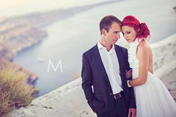 Santorini Destination Wedding Photographer | Dimitra and Nikos