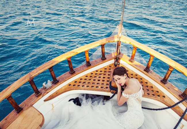 Santorini Destination Wedding Photographer | Maripet and Lexter