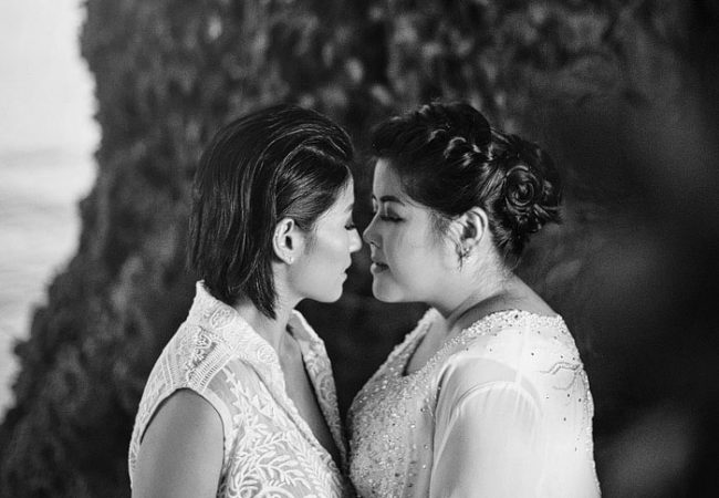 Boracay Same Sex Wedding Photographer | Rica and Ann